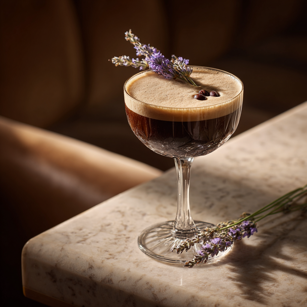 Lavender Espresso Martini